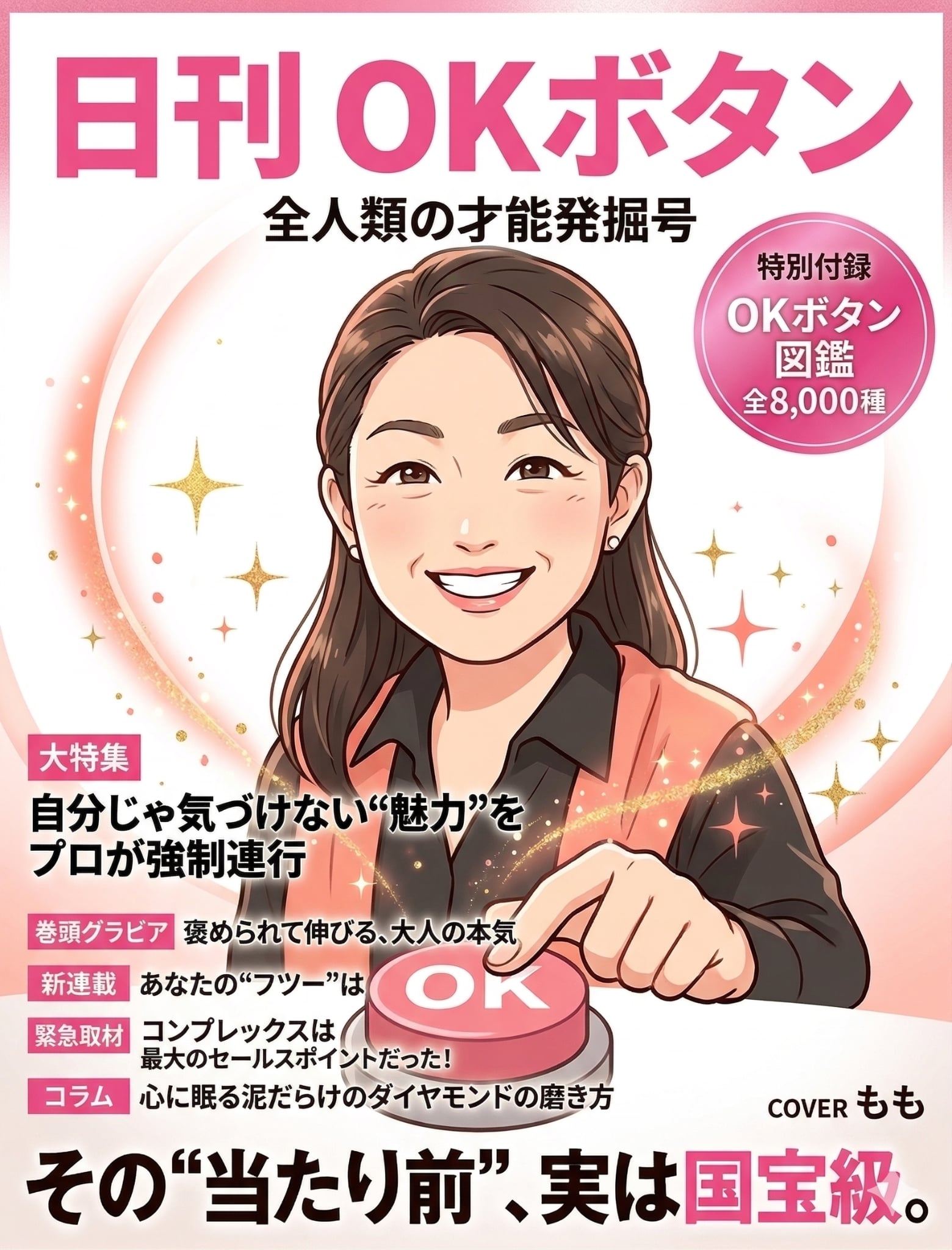 日刊OKボタン表紙 その